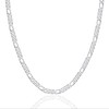 925 Sterling Silver Figaro Chain Necklace 5mm – Sterling Silver