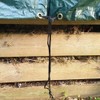 Selections GFJ341 Cover for Wooden Slatted Composter (96cm x 96cm)