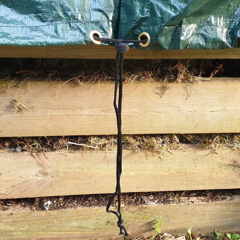 Selections GFJ341 Cover for Wooden Slatted Composter (96cm x 96cm)