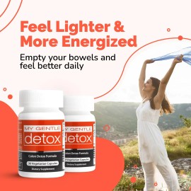 My Gentle Detox Cápsulas Para Alivio De Estreñimiento 30