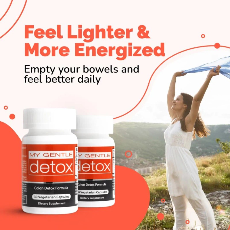 My Gentle Detox Cápsulas Para Alivio De Estreñimiento 30