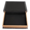 Book Shape Storage Box Large Capacity Wooden European Style Decorative