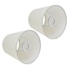 2Pcs Indoor Lamp Shade European Style Fabric Lampshade for E14
