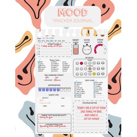 Mood Tracker Journal: The Daily Mood Map: Track Your Feelings & Find Balance.