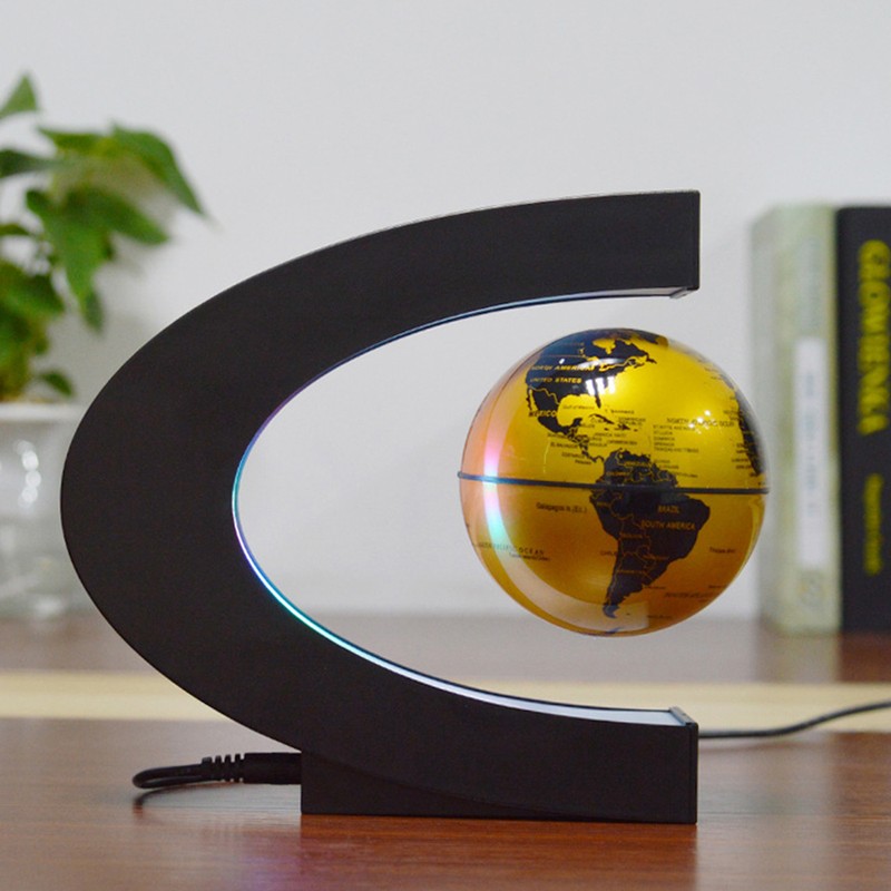 3 Inch Magnetic Levitation Floating Globe World Map Globe with