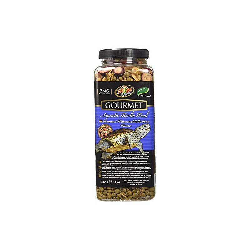 Zoo Med Gourmet Aquatic Turtle Food 11 oz.