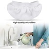 KEEPOW Universal Microfiber Cloths for Handheld Steam Cleaner Attachments Compatible