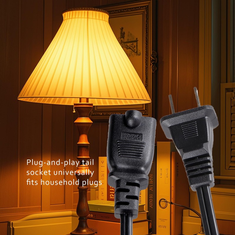 Leymays Dimmer Light Switch, 6FT Rotary Control for 120V 100W