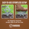 YARDDOG Mole Scissor Trap, Step-to-Set Ground Trap, Easy-to-Use Scissor Style