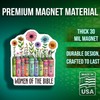 Inspirational Bible Verse Magnets - Christian Faith - Motivational Decor