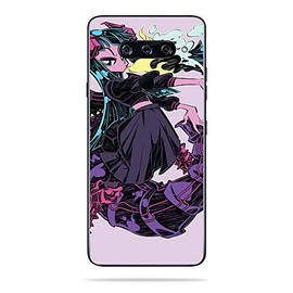MightySkins Skin Compatible with LG V40 ThinQ - Dragon Girl | Protective, Durable, and Unique Vinyl Decal wrap Cover | Easy to Apply, Remove, and Change Styles | Made in The USA