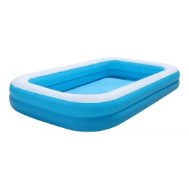 Alberca Inflable Grandes Piscinas Rectangular 205x150x50cm Color Azul