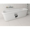 Smiley Face Toilet Sticker Funny Bathroom Stickers Toilet Seat Sticker