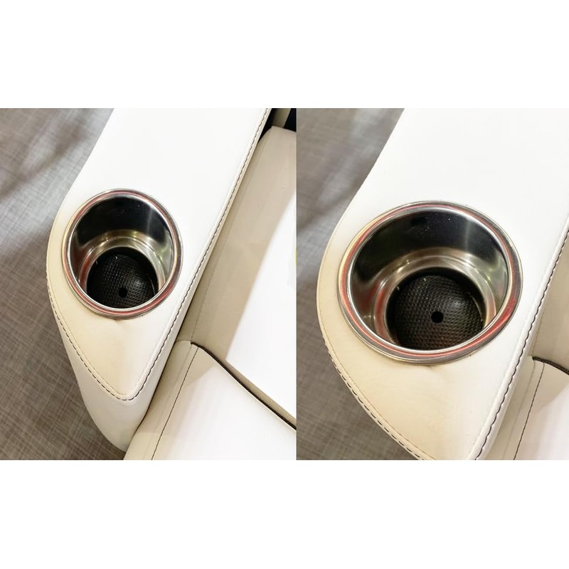 Stainless Steel Cup Holder with Drainage Outside Diameter 4" Inner