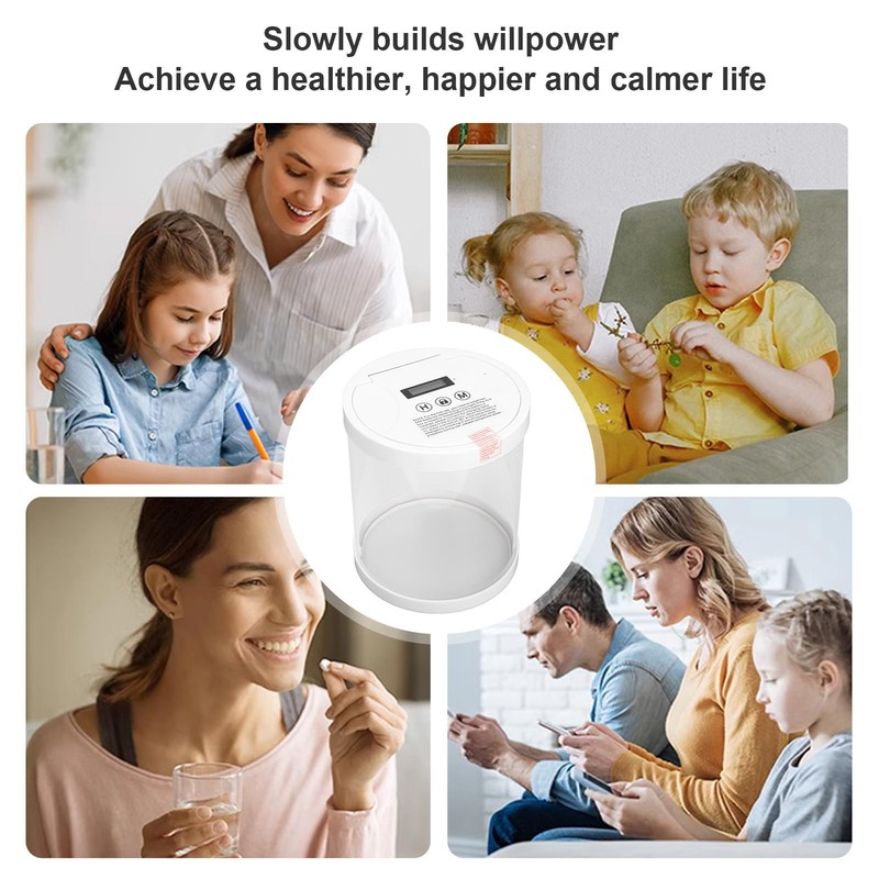 BTSEURY Time Locking Box for Cell Phone, Food Smart Timed