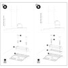 Locinox Sabo floor stop for screwing on double wing gates,