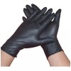 UniSeal Guantes Nitrilo Negros Uniseal 100 Pzas Talla Grande