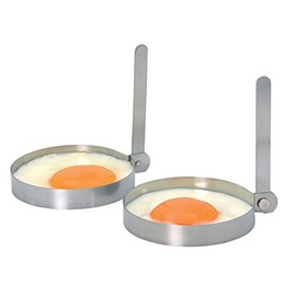 Kitchen Craft Egg Rings, Stainless Steel, Set of 2