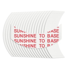 Sunshine Tape Sunshine to Base Hairpiece Wig Tape (108 Pieces) - CC Curve - Double Sided Adhesive Tape for Toupee Lace Front Wig Strong Hold Waterproof Strips