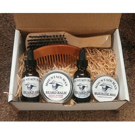 MOUNTAIN MAN OILS BEARD OIL DELUXE BEARD GROOMING GIFT SET