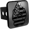 eVerHitch USA Flag Dog Paw K9 Unit Tube Plug Hitch