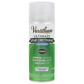 Varathane 250281 Water-Based Ultimate Spar Urethane Spray, 11.25 oz, Satin