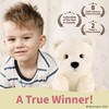 Bearington Everest The Polar Bear Stuffed Animal - 10.5" Soft