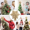 Christmas Tree Topper Xmas Tree Topper Lighted with LED Rotating