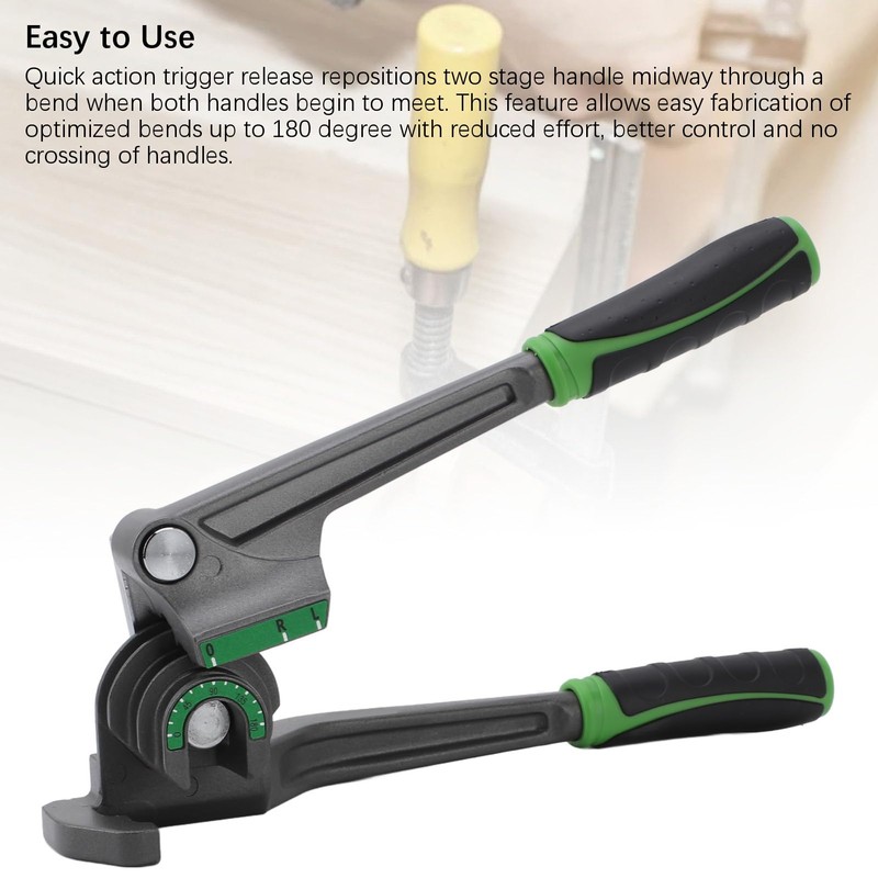 Bewinner 3-In-1 Tubing Bender - 180° 1/4in 5/16in Tube Bender,
