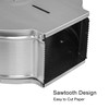 Commercial Jumbo Toilet Paper Dispenser, Wall Mount Stainless Steel 9