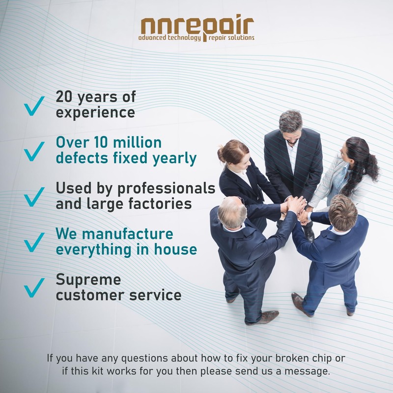 Granite Repair Kit (Clear/Transparent) I Suitable for Most Repairs I