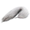 MARUHADO Animal Fluffy Tail Gal Tail Keychain Fur Cosplay Fox