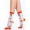 JDGFH Aperol Socken Aperol Geschenk für 36-42 Baumwolle Damen Herren,-Weiß
