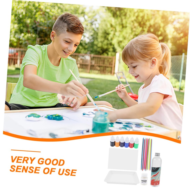 ORFOFE Water Marbling Paint Kit for Boys and Girls Complete
