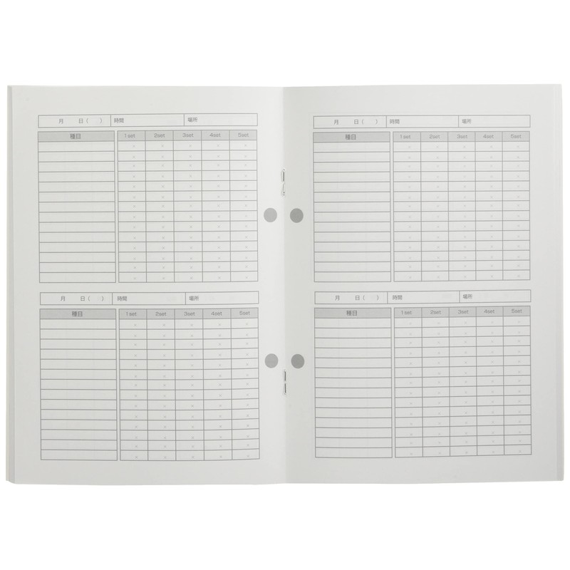 GOLD'S GYM Training Notebook G9500 G9500