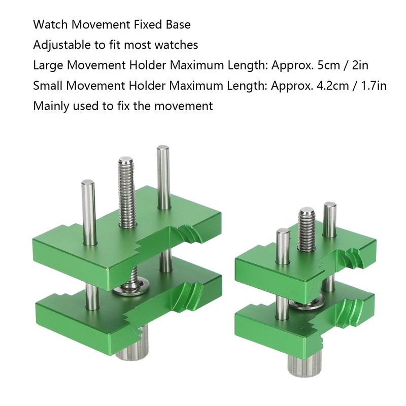 Extensible Watch Movement Fixed Base Holder Accessories Repairing Tool for
