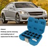 12pcs Wheel Locking Nut Key Kit Rustproof Anti Theft Lug