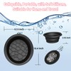 Face Bowl for Ice Bath, Portable ice face Bowl for