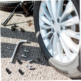 BUGUUYO 40pcs Vacuum Tire Repair Nails for Motorcycle and Car Easy to Install Anti-skid Design for Puncture Repair Suitable for Bicycles and Atvs