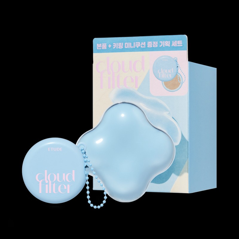 Etude [에뛰드]클라우드 필터 쿠션 기획세트 SPF42/PA+++ [Etude] Cloud Filter Cushion