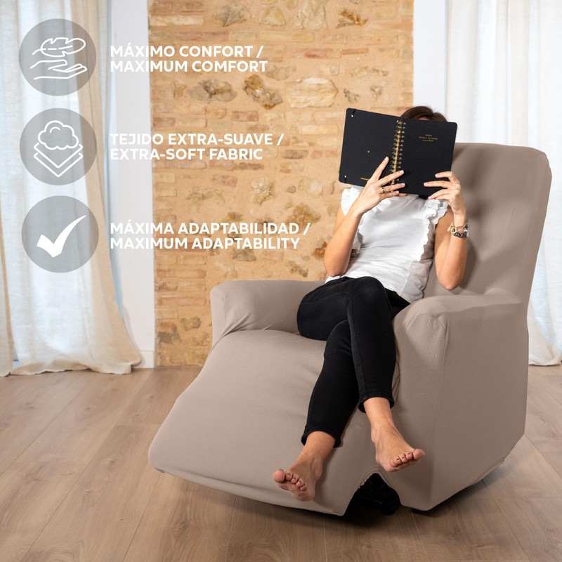 Textile-home Teide Elastic Sofa Cover, 1, 2, 3 and 4-Seater