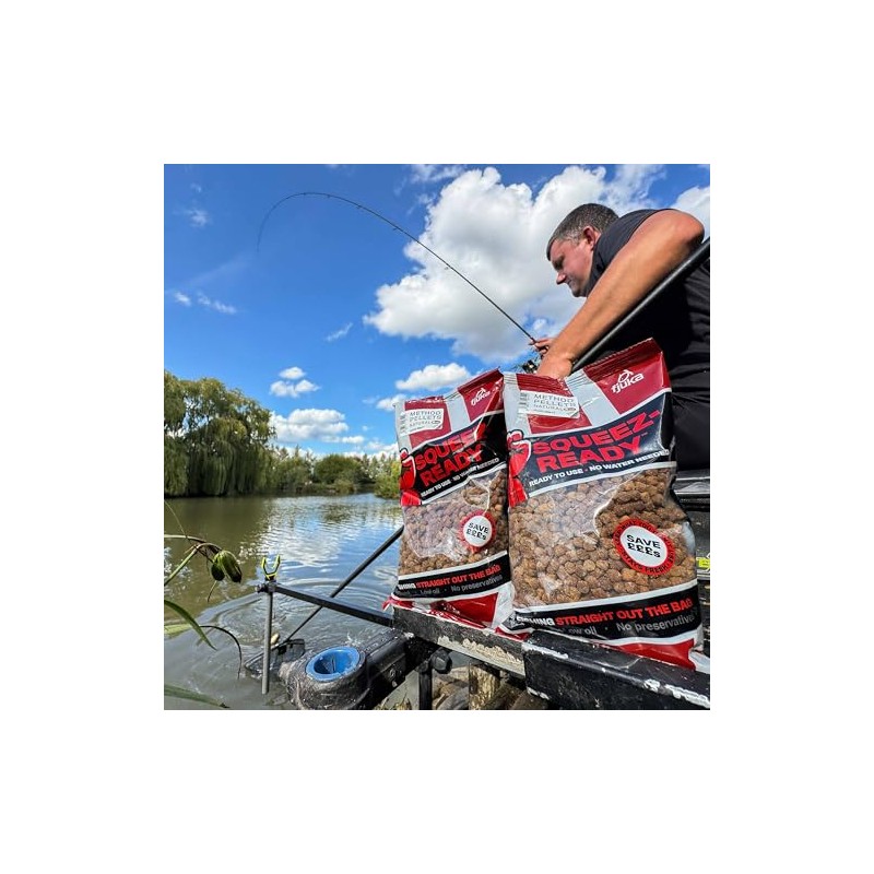 Fjuka Squeez-Ready Method Pellet 4mm | Straight from the bag
