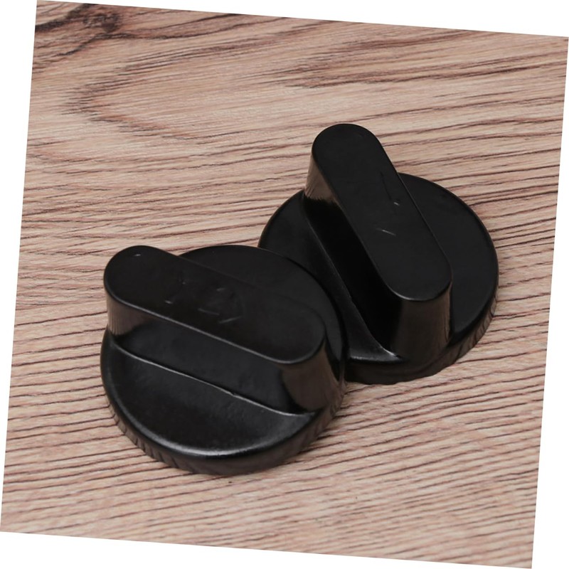 LALAFINA 2pcs Gas Stove Knobs Replacement Easy to Use Control