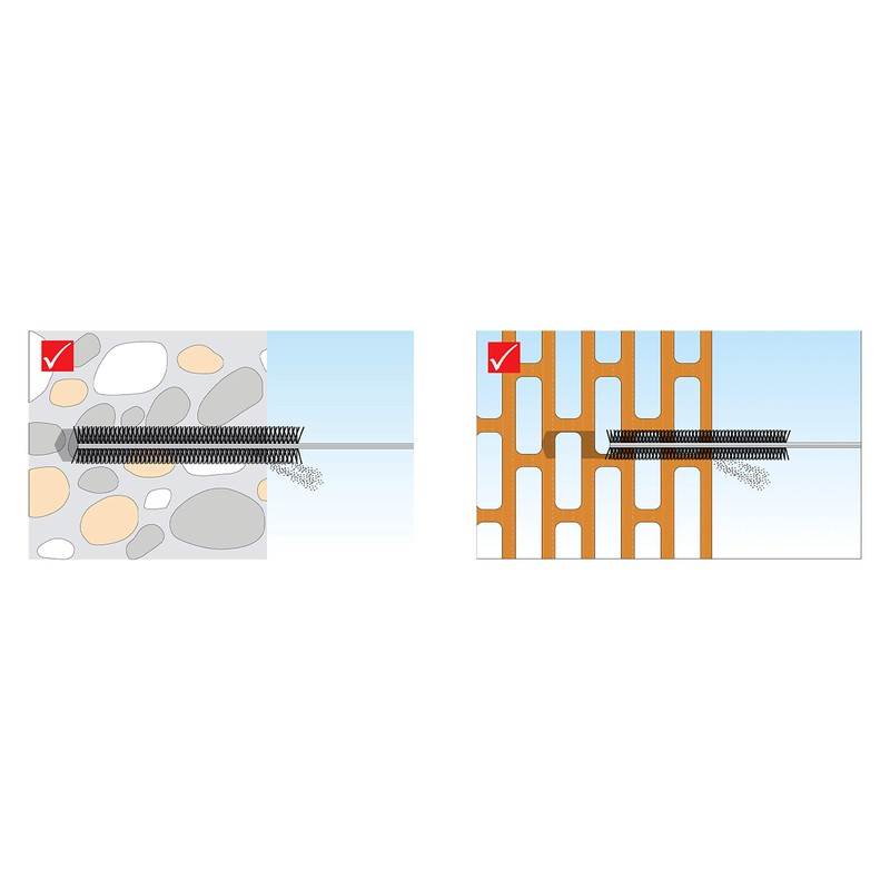 TOX cleaning Brush 22mm x 250mm M6, 084600861