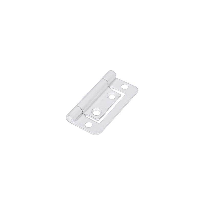 TIMCO Flush Hinges (105) Steel White - 50 x 38.5