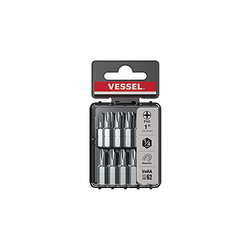 VESSEL Drywaller Insert Bits 20PC +2X25.4 (1") (TicTac)