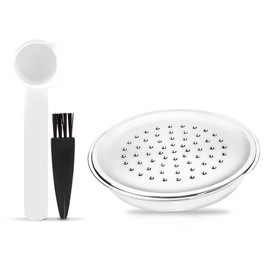 RECAFIMIL Reusable Coffee Capsules, Refillable Coffee Pods Filter for Senseo HD7801, Senseo HD6592 Capsule with Spoon and Brush