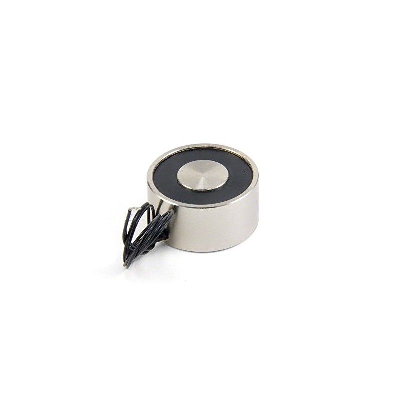 Electromagnet with M5 Mounting Hole for Door and Hatch Mechanisms,