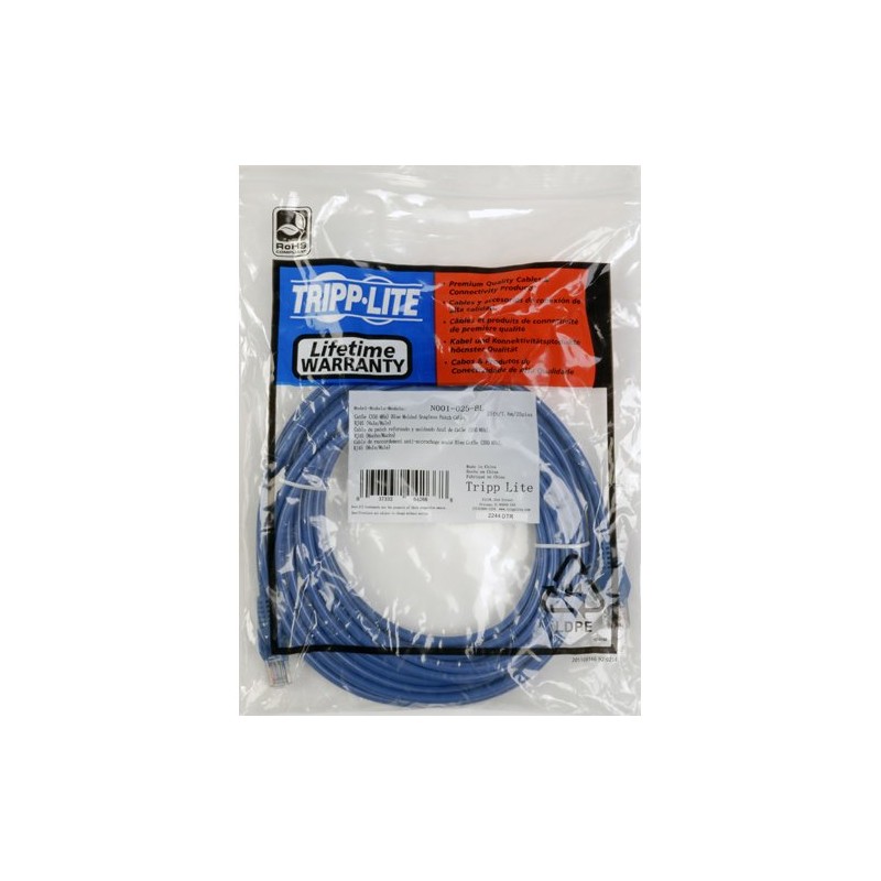 Tripp Lite Cat5e 350MHz Snagless Molded Patch Cable (RJ45 M/M)
