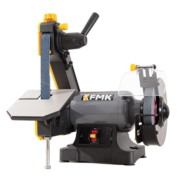KFMK High Speed 6" Bench Grinder & 1"x30" Belt Sander